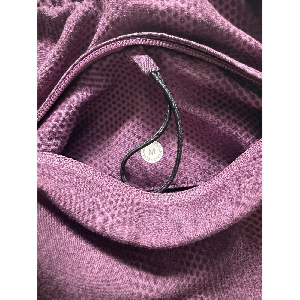 Men's Lululemon Channel Cross 7" Inch Lined Swim Shorts Plum Mesh Size Medium - Picture 2 of 10
